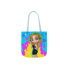 Load image into Gallery viewer, Amorah Hazel Eyes OG BB Canvas Tote Bag
