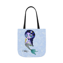 Load image into Gallery viewer, Bright Eyes Mermaid Canvas Tote Bag (AOP)
