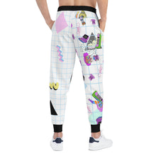 Load image into Gallery viewer, 80&#39;s BBs All Over Print Athletic Joggers
