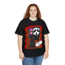 Load image into Gallery viewer, Ghost Face bb Unisex Heavy Cotton Tee
