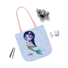 Load image into Gallery viewer, Bright Eyes Mermaid Canvas Tote Bag (AOP)
