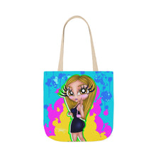 Load image into Gallery viewer, Amorah Hazel Eyes OG BB Canvas Tote Bag
