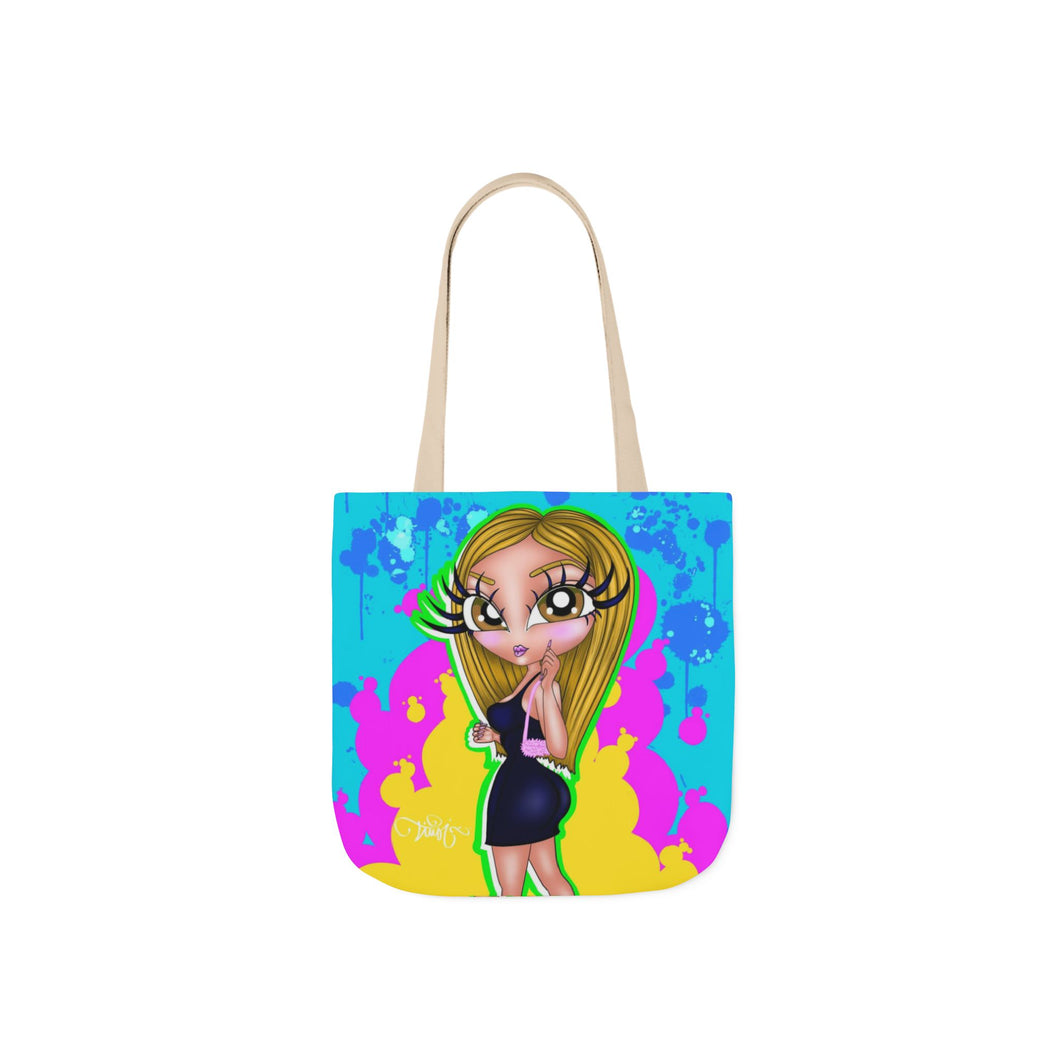 Amorah Hazel Eyes OG BB Canvas Tote Bag