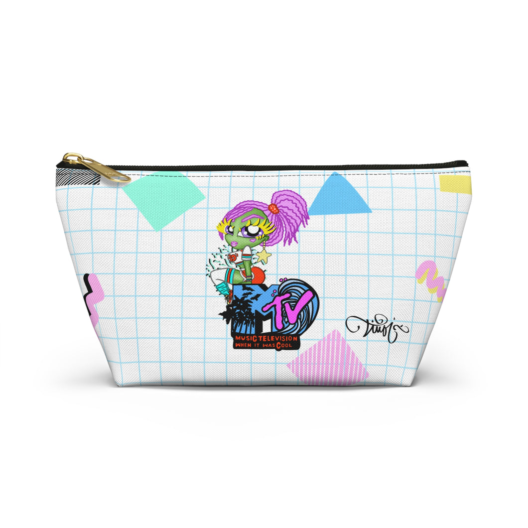 80's MTV BB Accessory Pouch w T-bottom