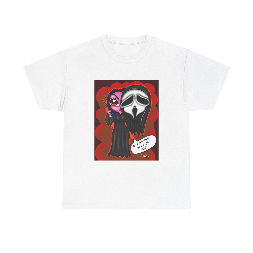 Ghost Face bb Unisex Heavy Cotton Tee