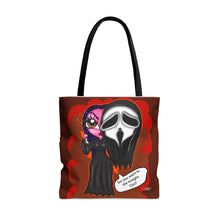 Load image into Gallery viewer, Ghost Face bb Tote Bag (AOP)
