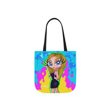 Load image into Gallery viewer, Amorah Blue Eyes OG BB Canvas Tote Bag (AOP)

