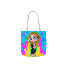 Load image into Gallery viewer, Amorah Blue Eyes OG BB Canvas Tote Bag (AOP)
