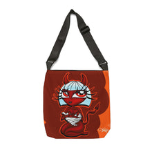將圖片載入圖庫檢視器 Sally Devil Adjustable Tote Bag (AOP)
