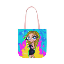 Load image into Gallery viewer, Amorah Blue Eyes OG BB Canvas Tote Bag (AOP)

