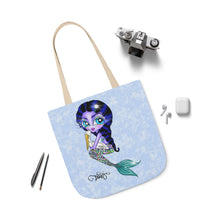 Load image into Gallery viewer, Bright Eyes Mermaid Canvas Tote Bag (AOP)
