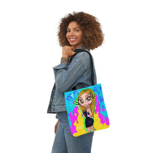 Load image into Gallery viewer, Amorah Hazel Eyes OG BB Canvas Tote Bag
