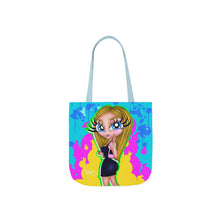 Load image into Gallery viewer, Amorah Blue Eyes OG BB Canvas Tote Bag (AOP)
