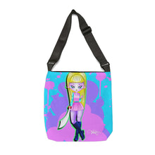 將圖片載入圖庫檢視器 Warrior Holly Adjustable Tote Bag (AOP)
