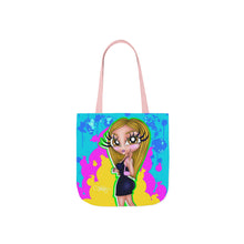 Load image into Gallery viewer, Amorah Hazel Eyes OG BB Canvas Tote Bag
