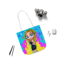 Load image into Gallery viewer, Amorah Blue Eyes OG BB Canvas Tote Bag (AOP)
