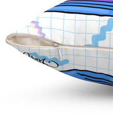 Load image into Gallery viewer, 80&#39;s computer Spun Polyester Square Pillow
