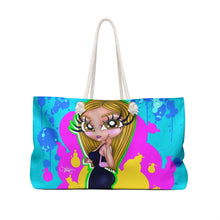Load image into Gallery viewer, Amorah Hazel Eyes Weekender Bag
