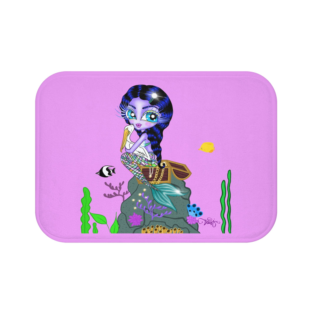 Bright Eyes Mermaid Bath Mat