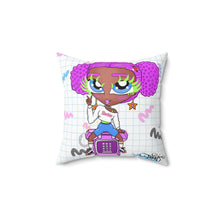Load image into Gallery viewer, 80&#39;s Dial Up Phone BB Spun Polyester Square Pillow
