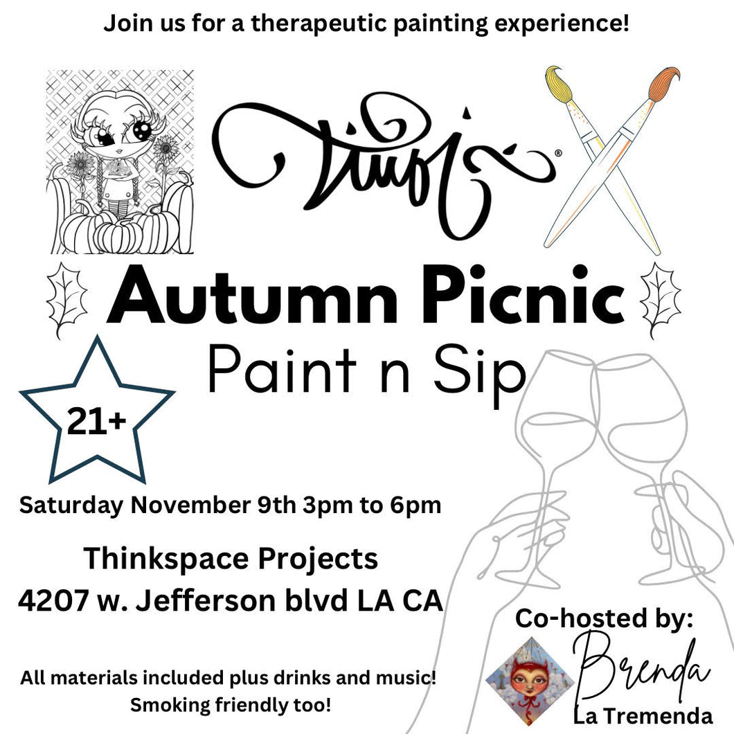 Autumn Picnic Paint N Sip With Timoi