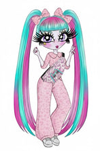 Load image into Gallery viewer, Pink Cheetah Print Tootsie Doll Fanny Pack — Cute Pink Waist Bag
