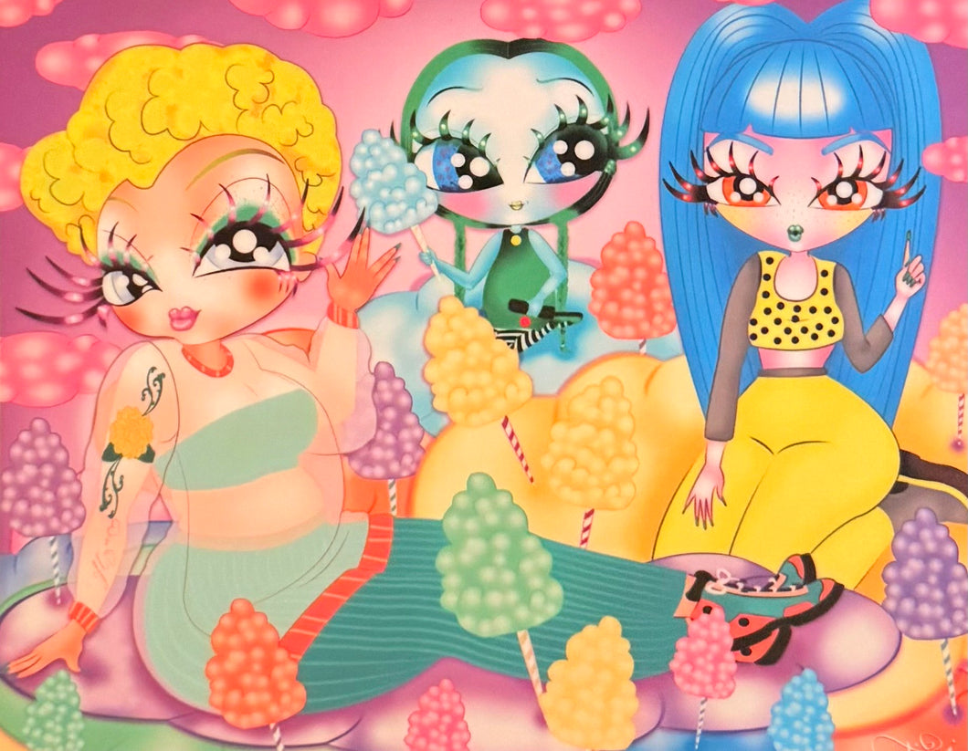 Calo, Briana and Holly 5