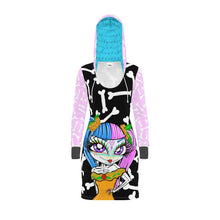 Load image into Gallery viewer, DOD Tootsie Ponte Jersey Hoodie Dress
