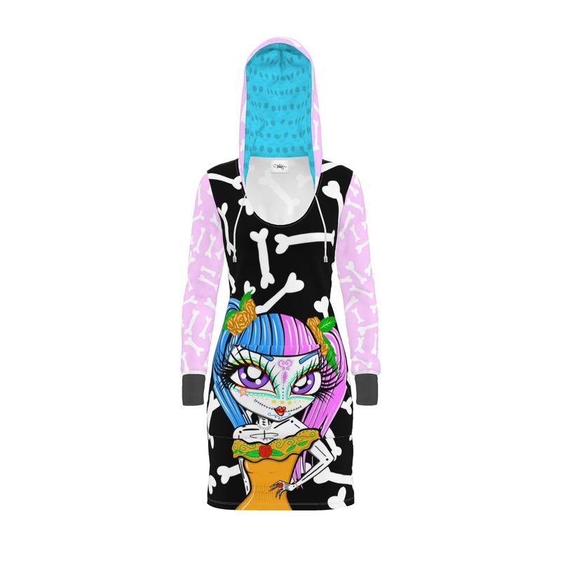 DOD Tootsie Ponte Jersey Hoodie Dress