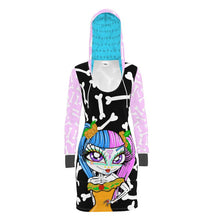 Load image into Gallery viewer, DOD Tootsie Ponte Jersey Hoodie Dress
