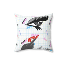Cargar imagen en el visor de la galería, Retro Vampire BB 2 Spun Polyester Square Pillow

