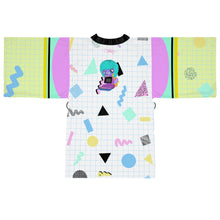 Load image into Gallery viewer, 80&#39;s Computer BB Long Sleeve Kimono Robe
