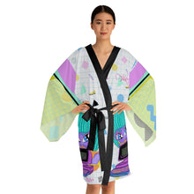 Load image into Gallery viewer, 80&#39;s Computer BB Long Sleeve Kimono Robe
