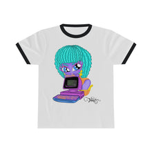 Load image into Gallery viewer, 80&#39;s Computer BB Unisex Ringer Tee
