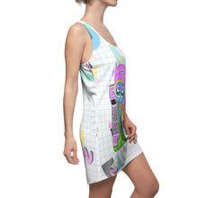 Load image into Gallery viewer, 80&#39;s Cordless Phone BB Cut &amp; Sew Racerback Dress
