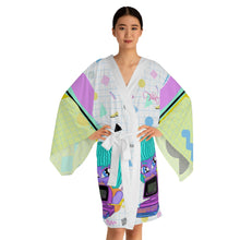 Load image into Gallery viewer, 80&#39;s Computer BB Long Sleeve Kimono Robe
