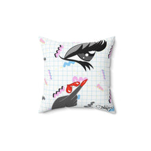 Cargar imagen en el visor de la galería, Retro Vampire BB 2 Spun Polyester Square Pillow
