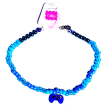 Load image into Gallery viewer, Blue Game Controller and Evil Eye Necklace CKDCi2202126
