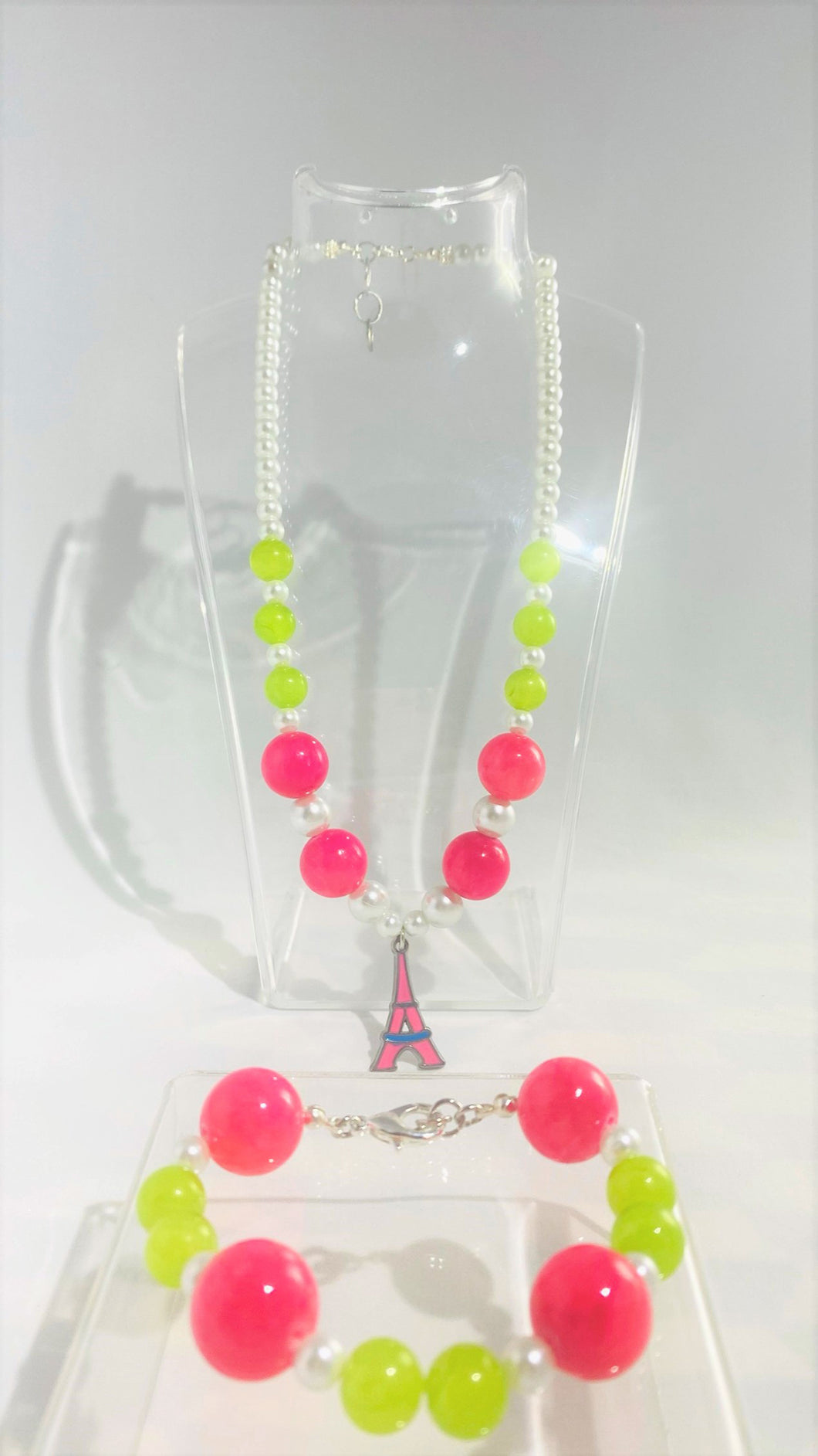 Lolita Eiffel Tower Necklace and Bracelet Set #4