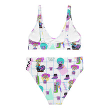 Load image into Gallery viewer, 80&#39;S BBS Recycled high-waisted bikini

