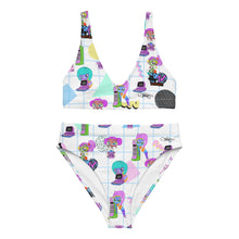 Load image into Gallery viewer, 80&#39;S BBS Recycled high-waisted bikini
