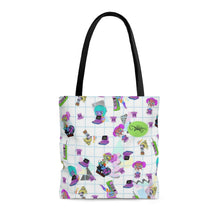 Load image into Gallery viewer, 80&#39;s BBs All Over Print Tote Bag
